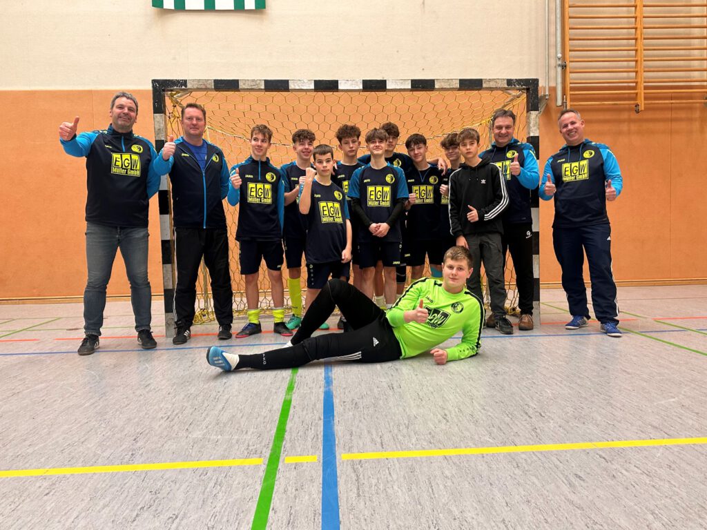 Qualifizierten sich für die Endrunde der Futsal-Landesmeisterschaften: Die C-Jugend der SG Fortuna Leißling.
