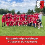 Die A-Jugend des SC Naumburg gewinnt den Burgenlandpokal.