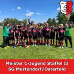 Die C-Jugend der SG Mertendorf/Osterfeld sicherte sich den Titel in der Staffel II.