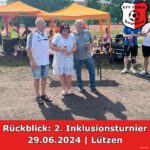 Ina Schröter (Meuchener SV) und Rainer Stark (TSV Eintracht Lützen) organisierten den würdigen Rahmen