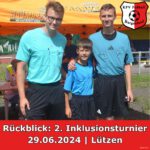 Die Schiedsrichter: Lennox Jäger, Nico Hoffmann und Sandro Friedrich (v.l.)