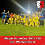 Der SSC Weißenfels II gewinnt den SuperCup.