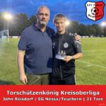 Torschützenkönig der Kreisoberliga: John Reisdorf